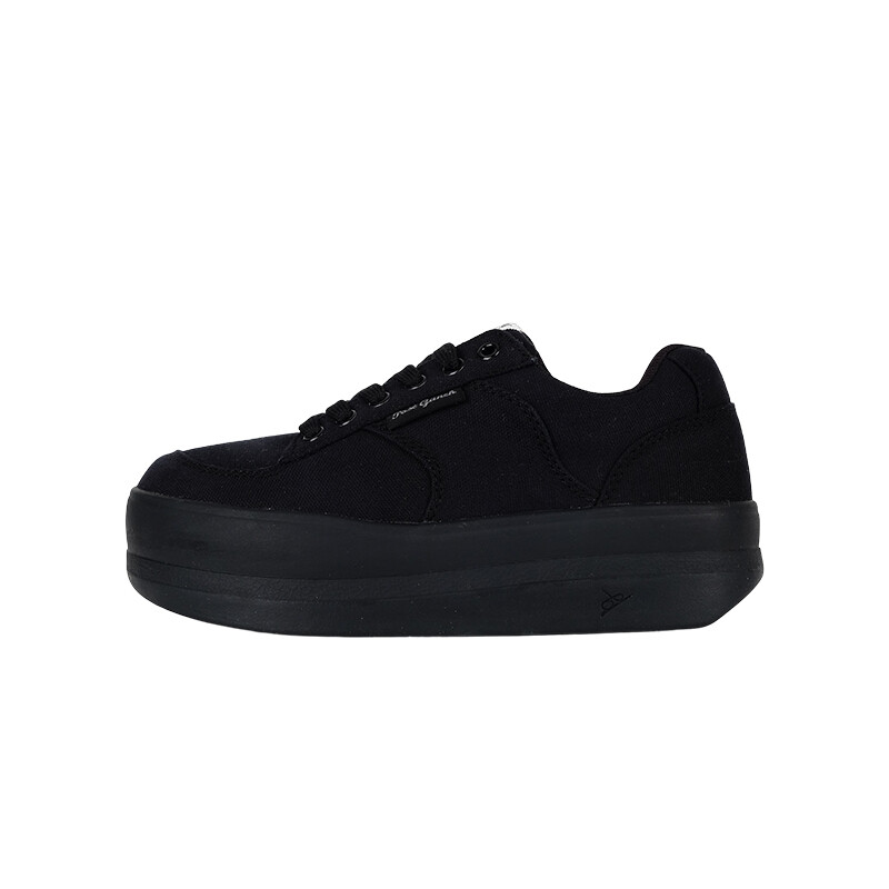

MUMMUM CV Series Canvas Shoes Unisex Low-Top Black Poseganch