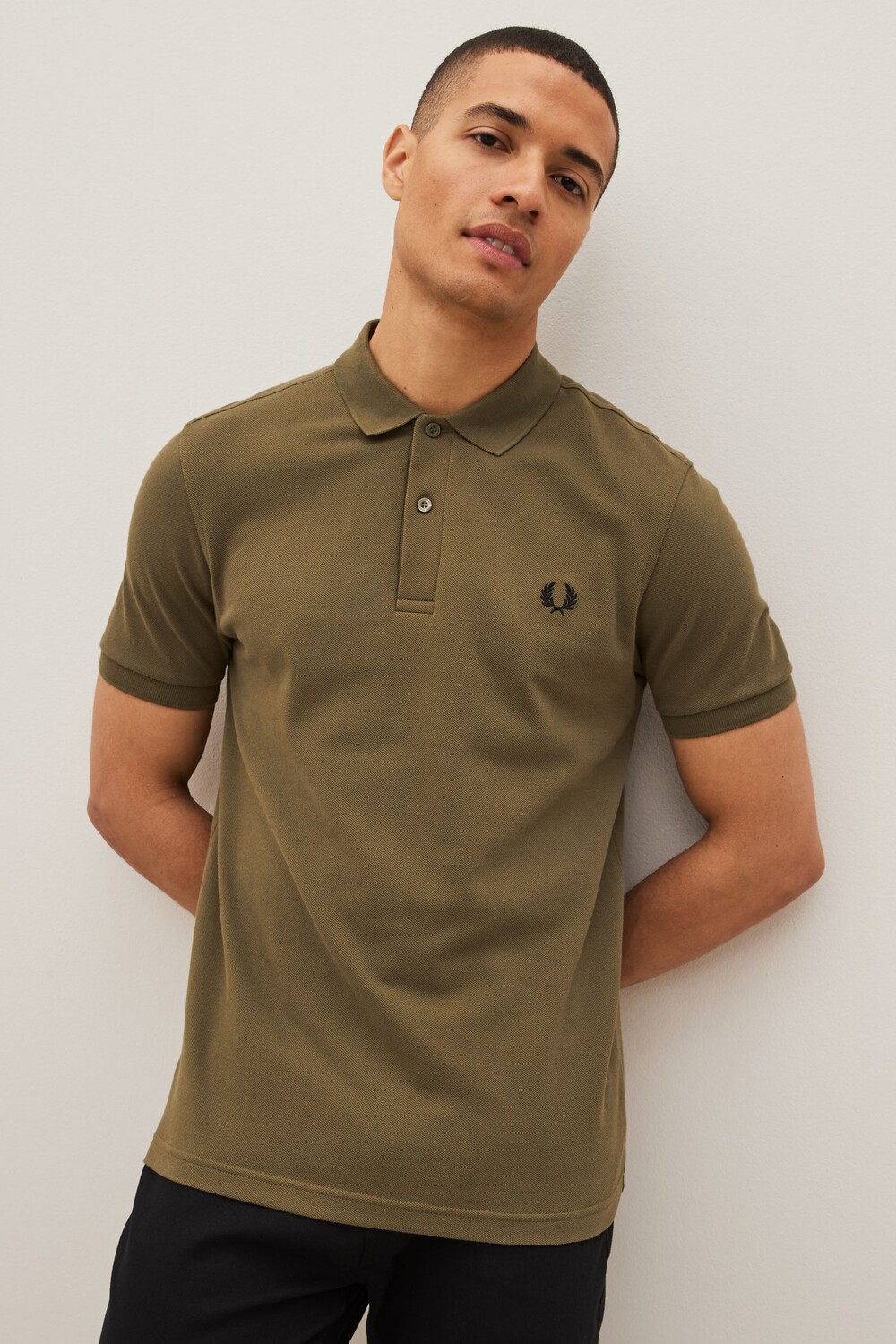 

Однотонная рубашка-поло Fred Perry, зеленый