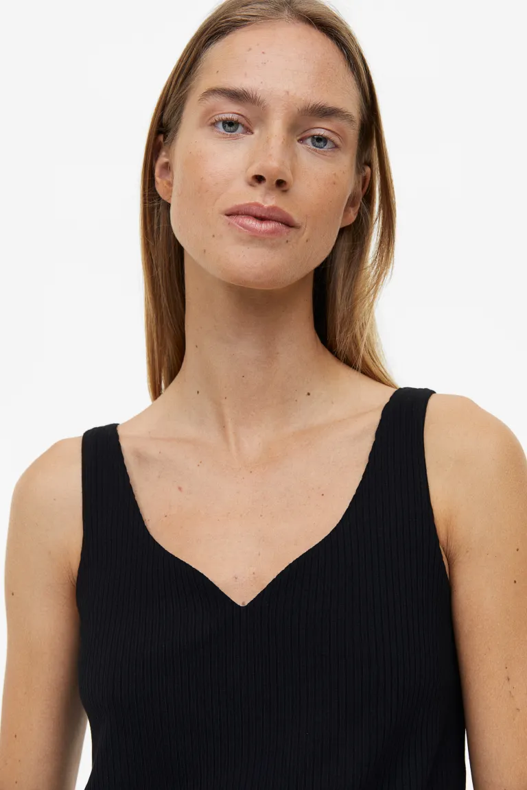 

Майка ripsen H&M, черный