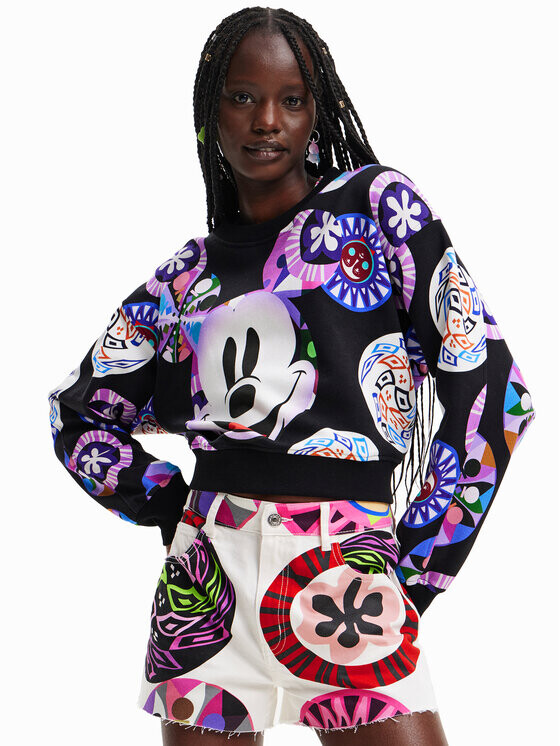 

Толстовка обычного кроя Desigual, фиолетовый