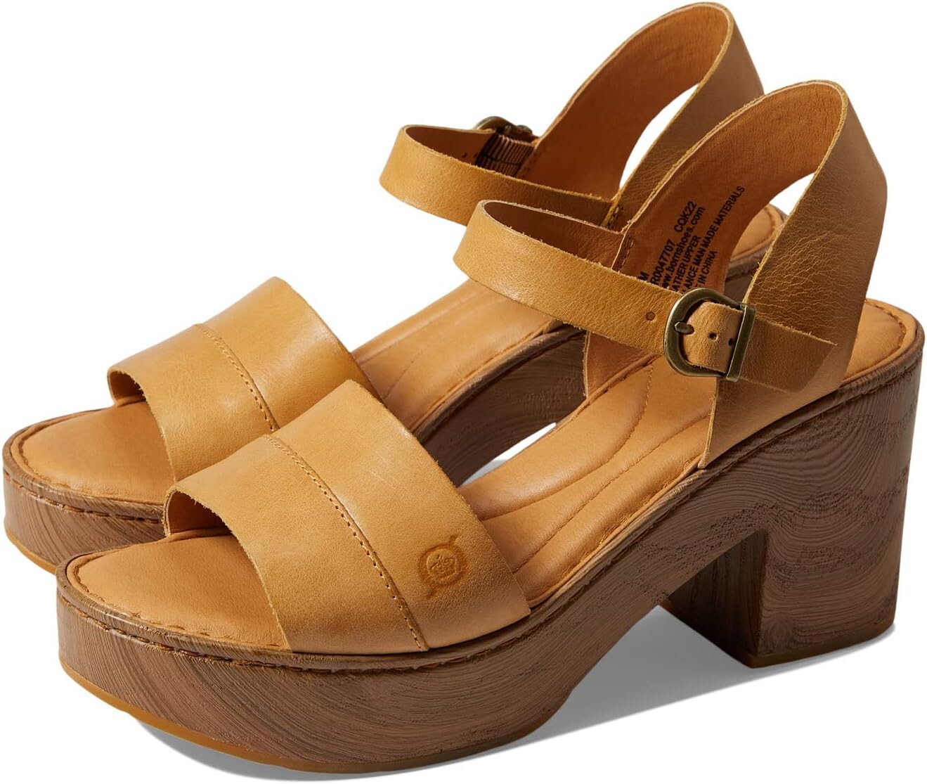 

Босоножки Lucca Born, цвет Yellow Full Grain Leather