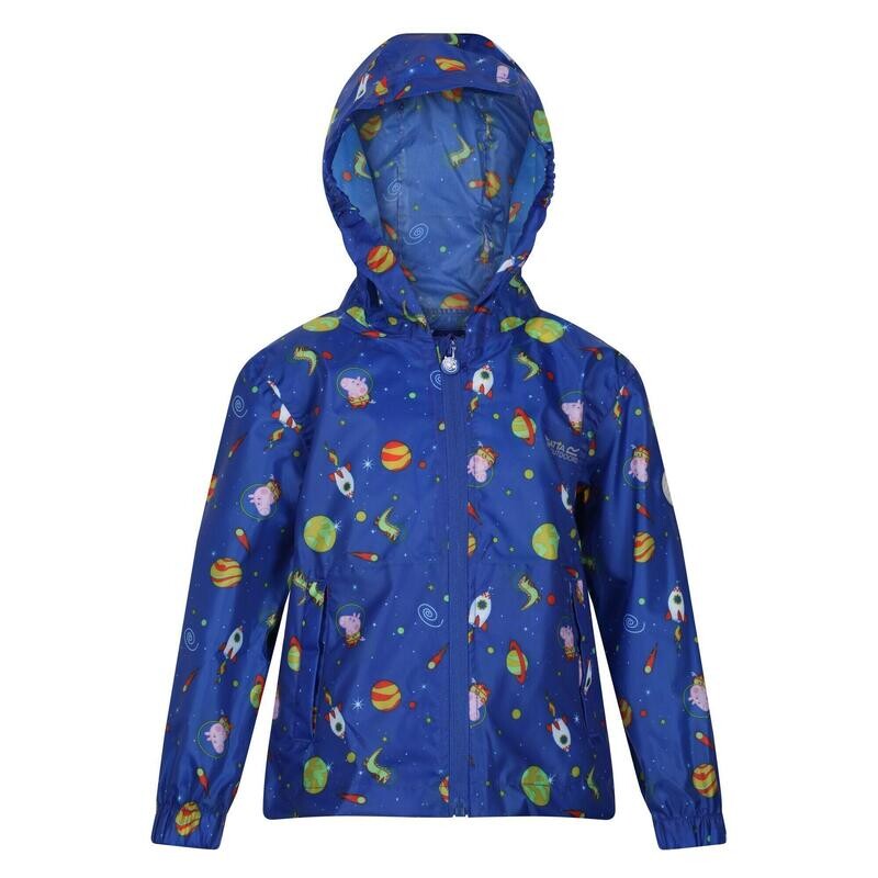 

Детская куртка Regatta, цвет azul zafiro/black/denim blue