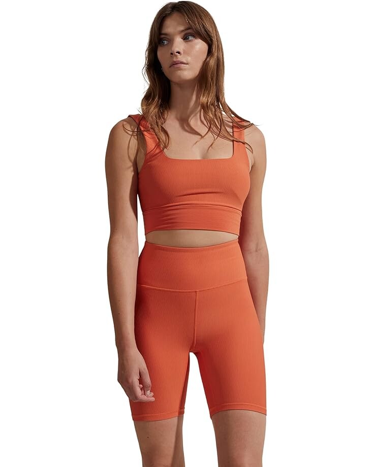 

Шорты Varley Lets Move Rib Shorts, оранжевый