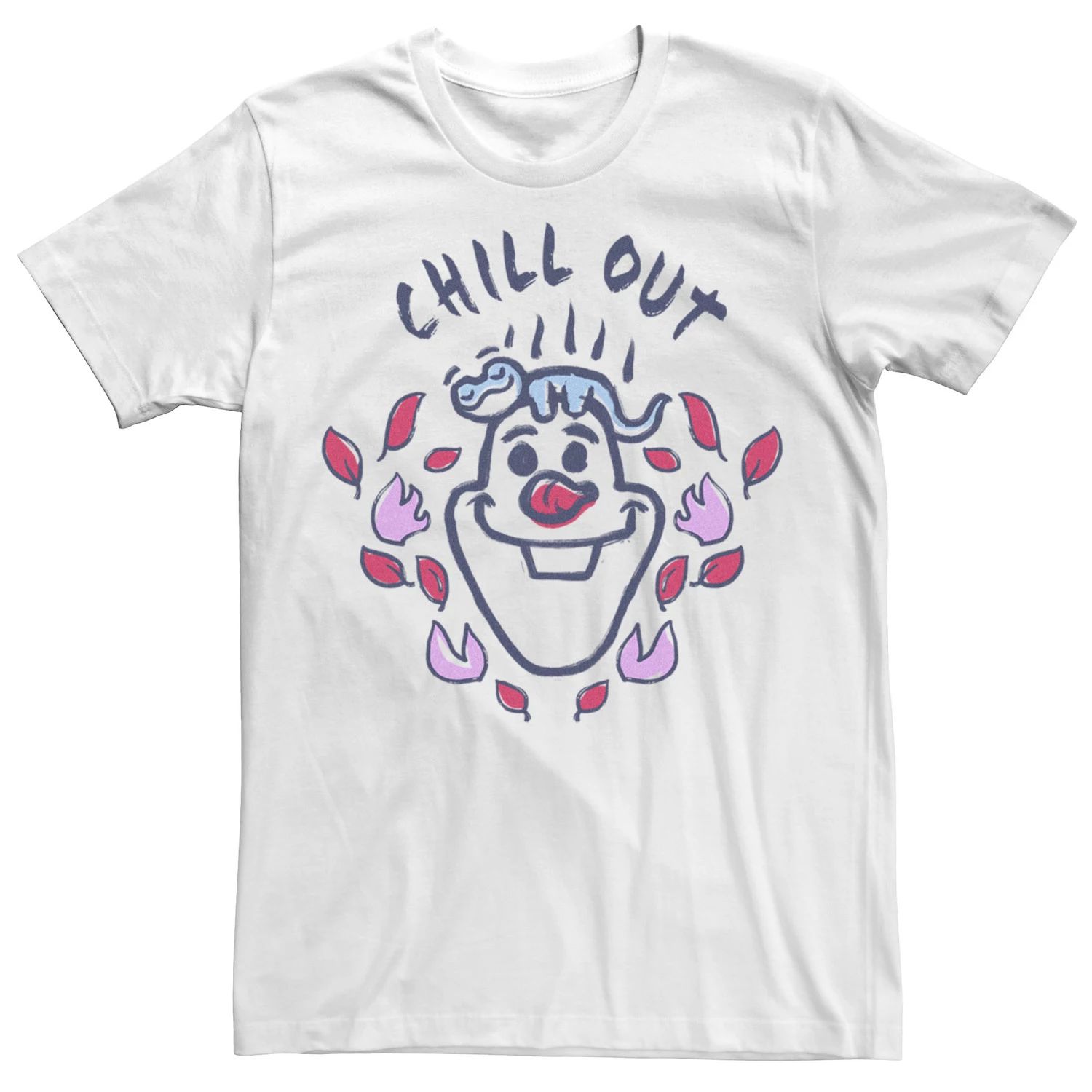 Мужская футболка Disney Frozen Olaf Chill Out