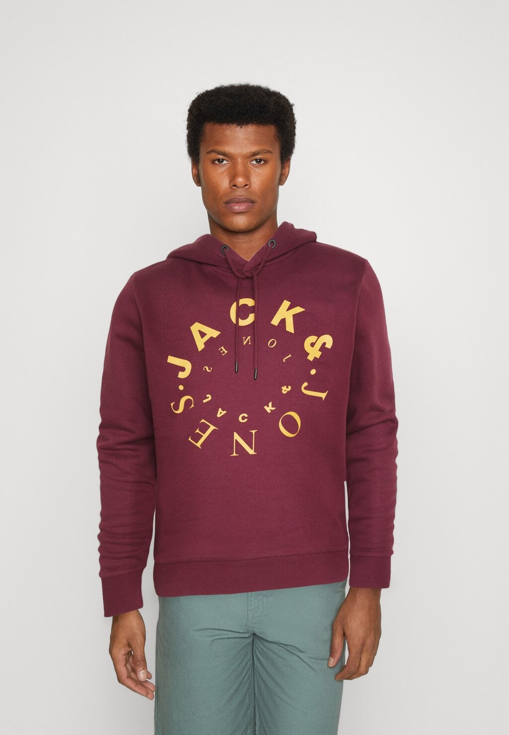 

Толстовка JJWARRIOR HOOD Jack & Jones, port royale