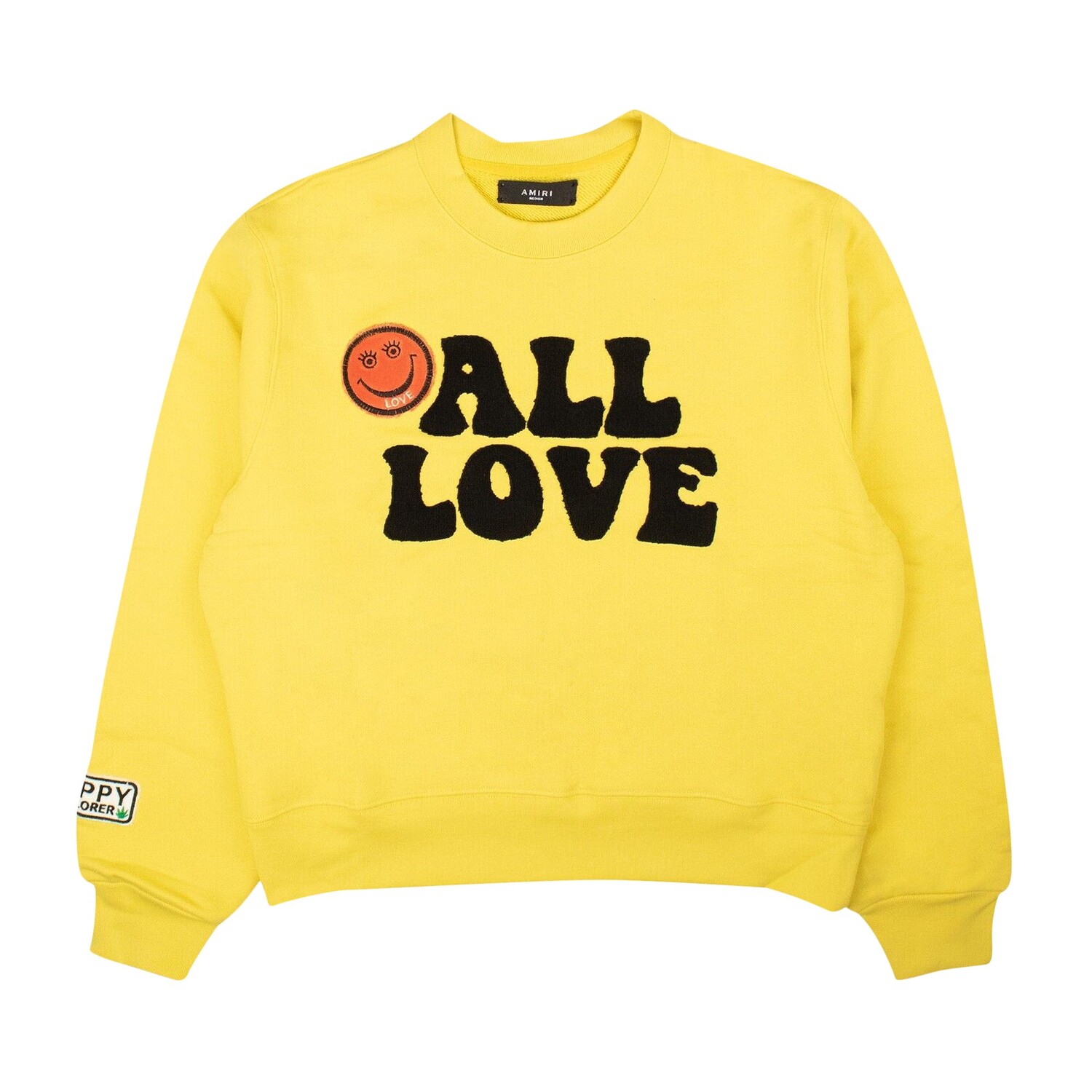 

Amiri All Love с круглым вырезом Желтый