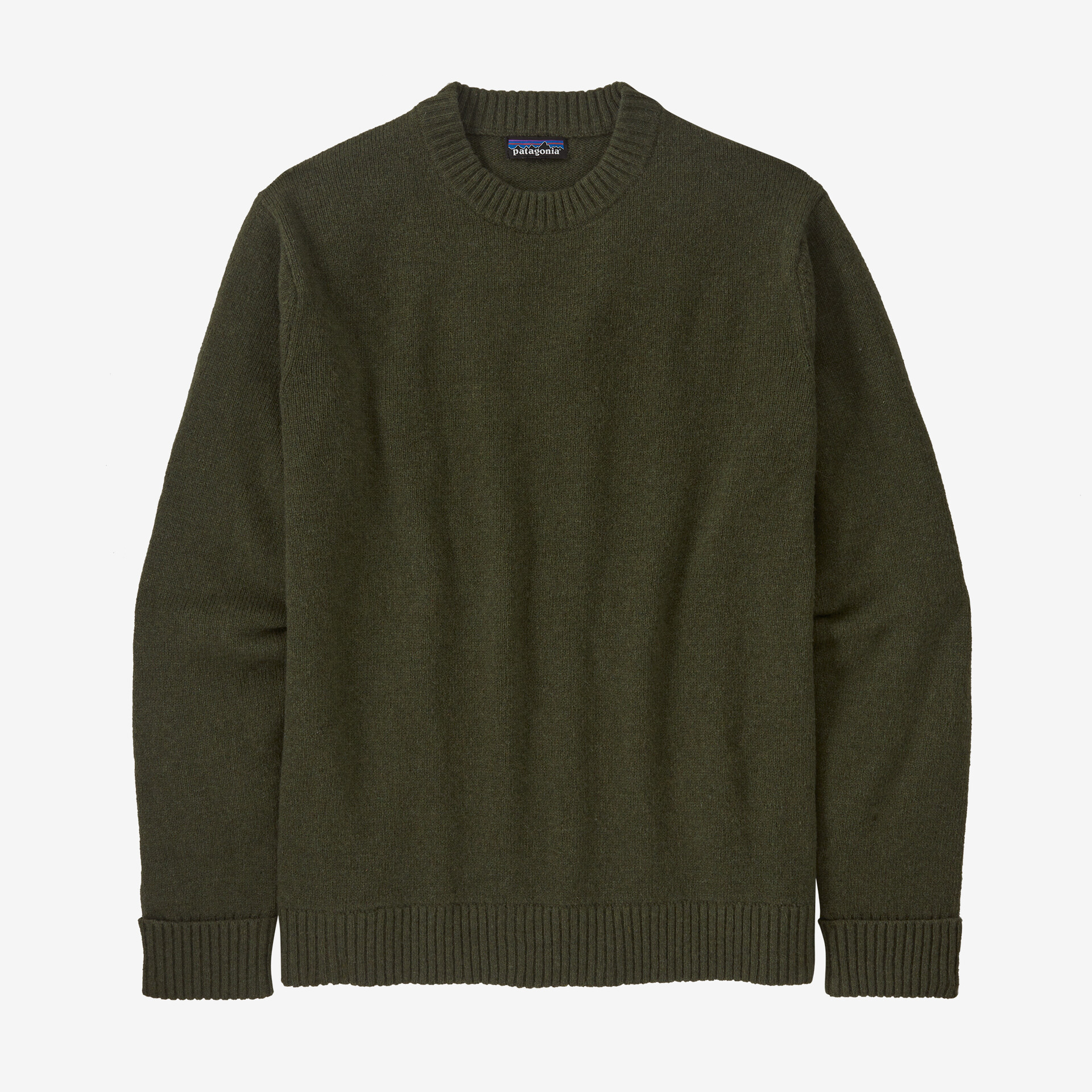 цена Мужской свитер из переработанной шерсти Patagonia, зеленый