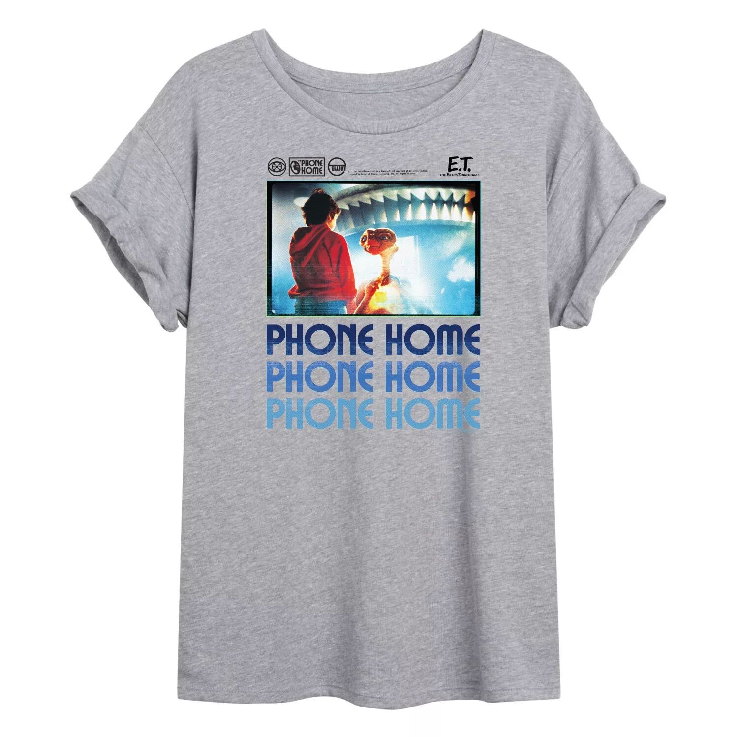 

Юниоры E.T. Огромная футболка с рисунком Phone Home Licensed Character