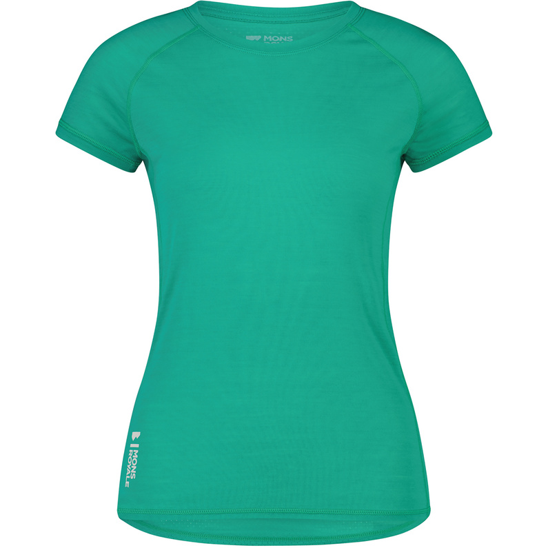 Женская футболка Bella Tech Mons Royale, зеленый