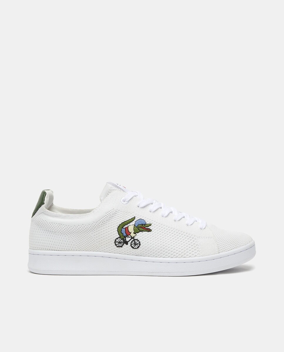 

Мужские кроссовки Carnaby × Netflix из ткани пике Lacoste, белый