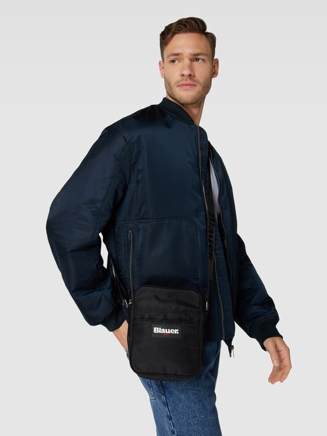 

Сумка через плечо с нашивкой-лейблом, модель SPLASH Blauer USA, черный
