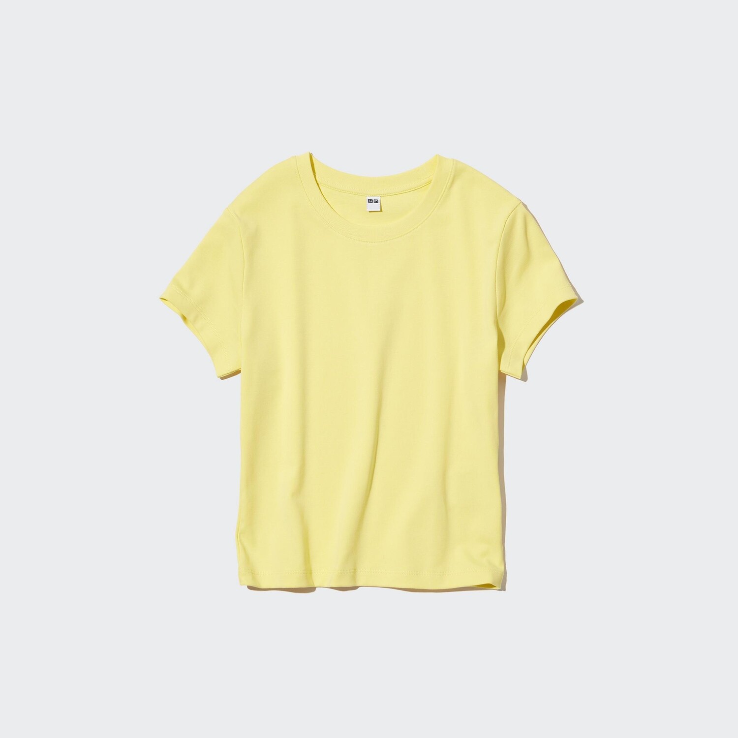 

Футболка-мини Uniqlo с короткими рукавами, желтый
