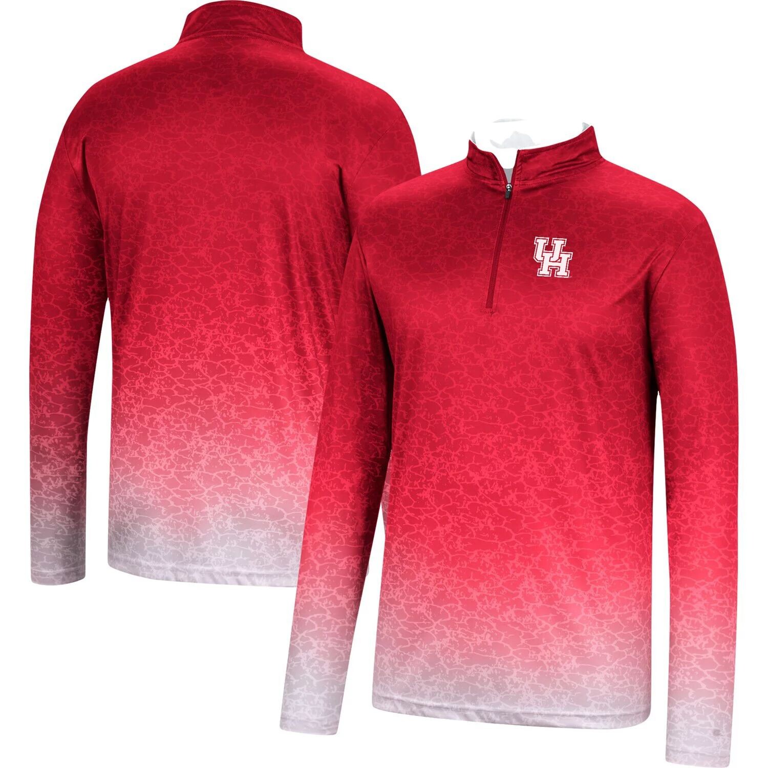 

Мужская ветровка с молнией четверти Red Houston Cougars Walter Colosseum