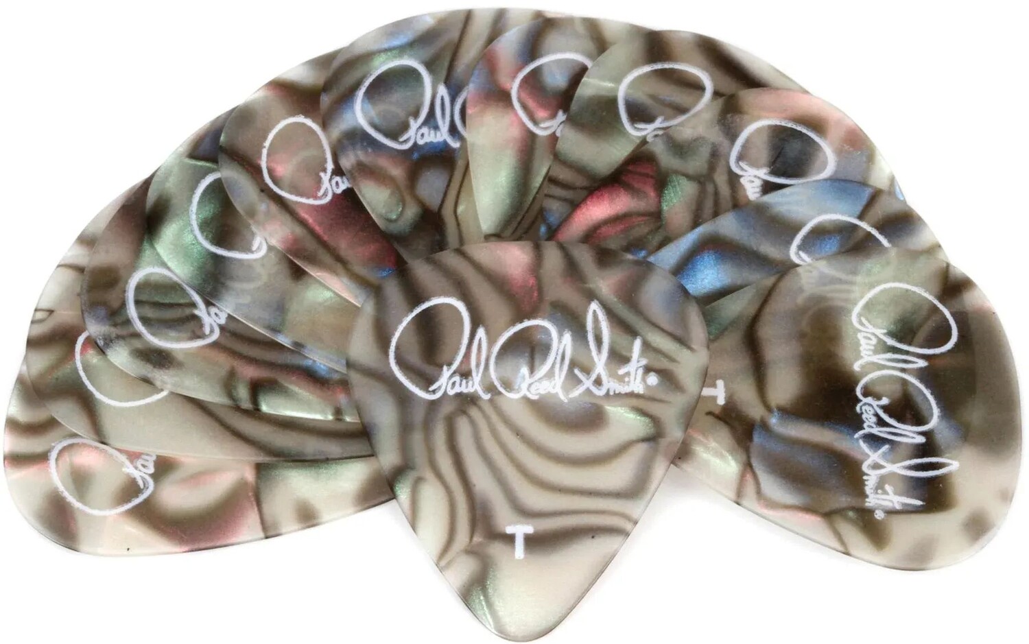 

Целлулоидные медиаторы для гитары PRS Abalone Shell — тонкие, 12 шт.