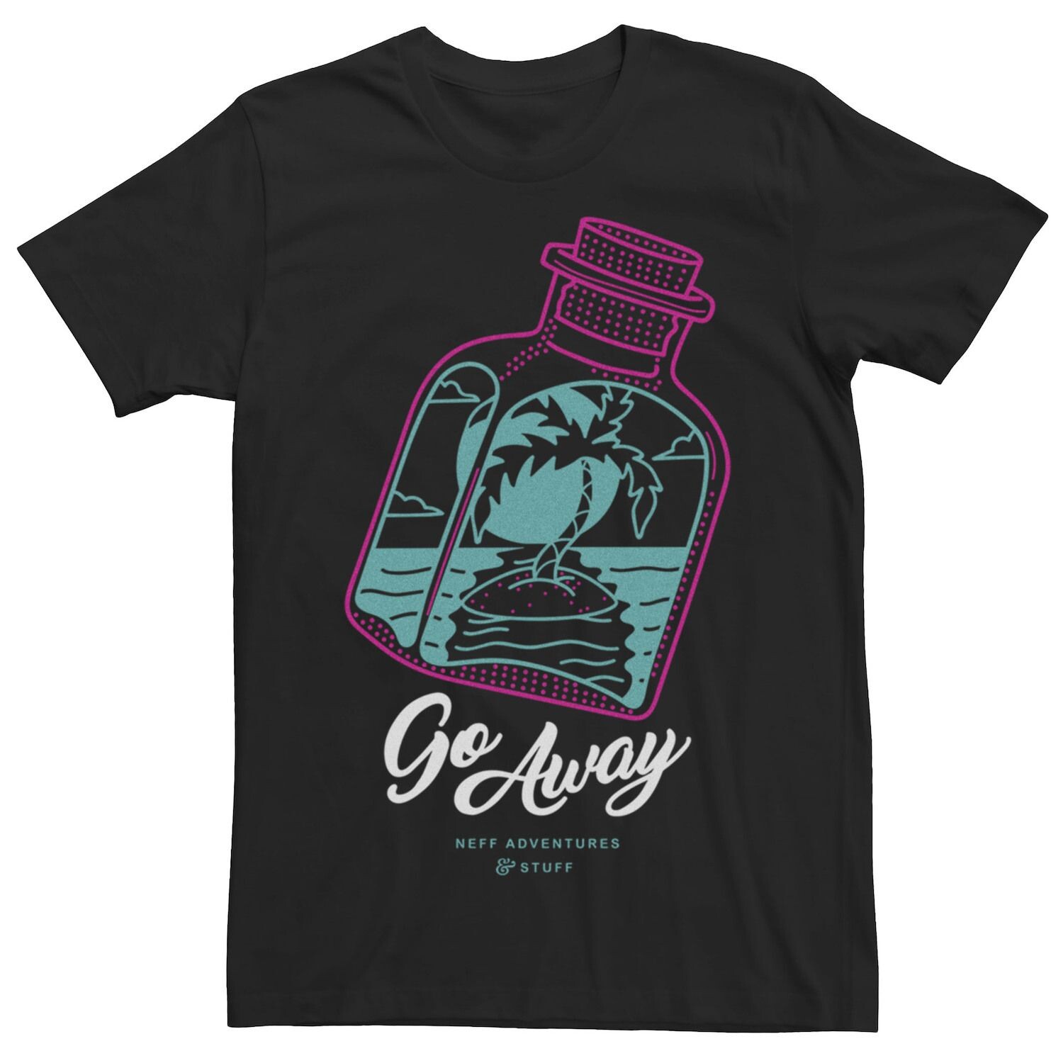 

Мужская футболка Neff Bottle That Go Away Licensed Character