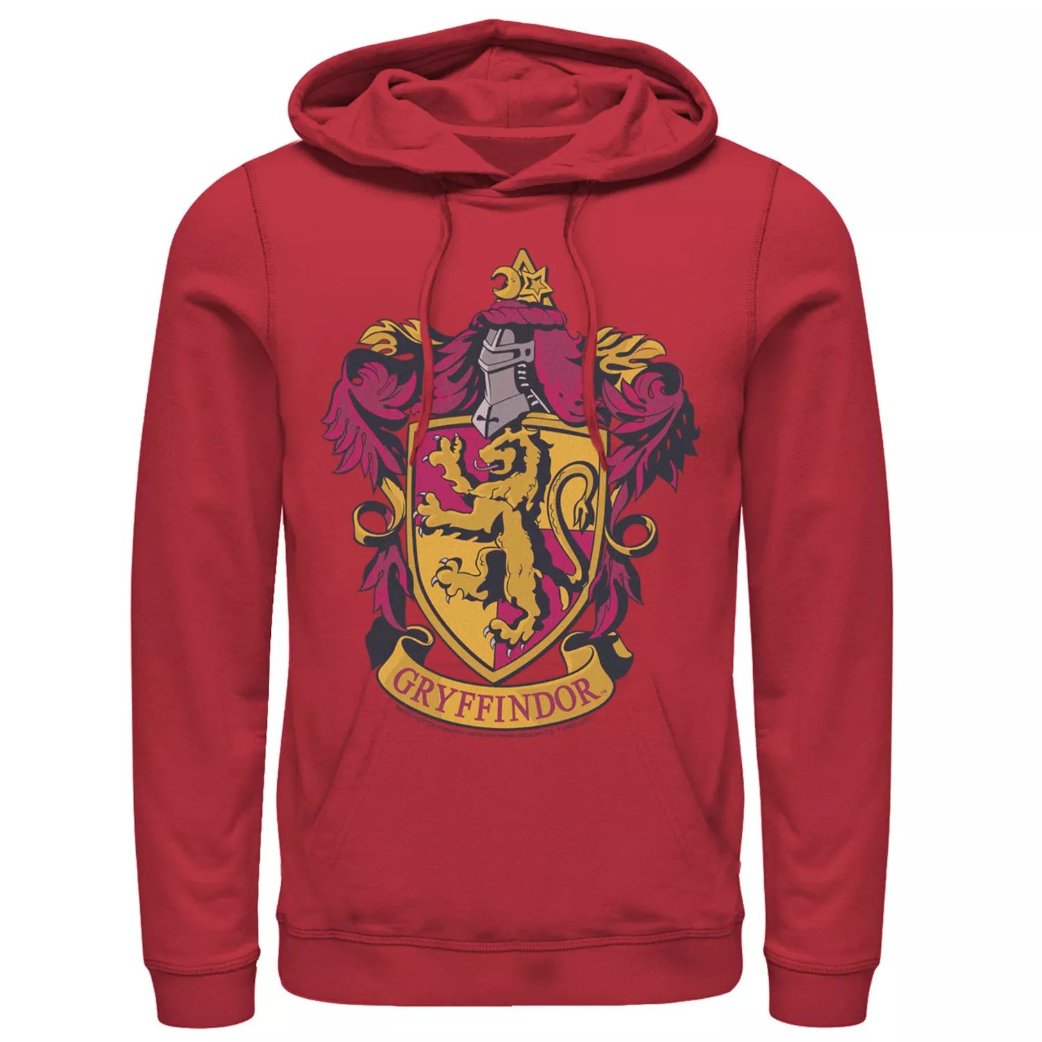 Мужской пуловер с капюшоном и логотипом Гриффиндора Harry Potter