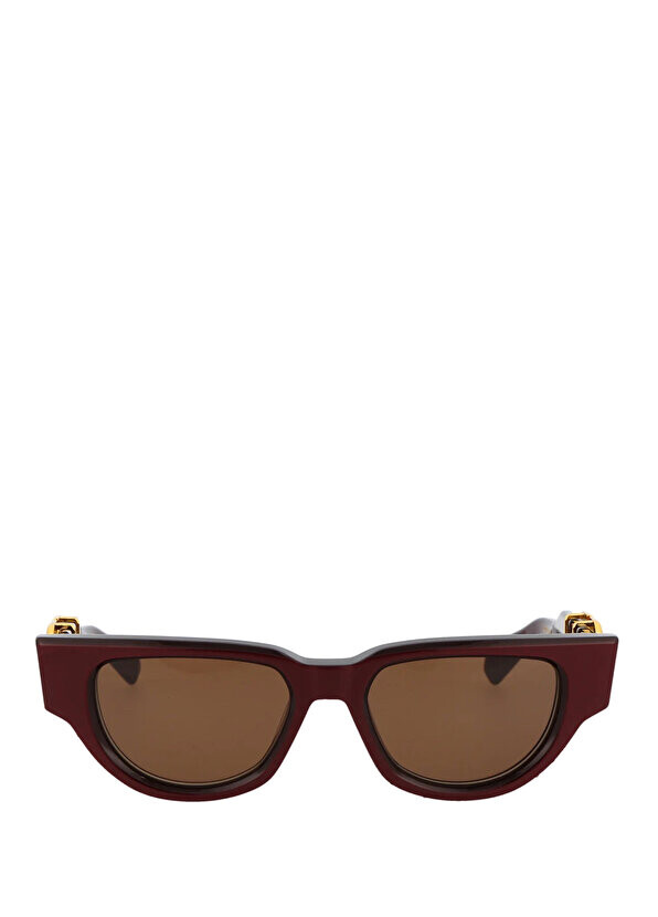 

Ii cat eye vlogo бордово-красные женские солнцезащитные очки Valentino