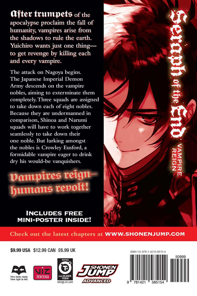 

Манга Seraph of the End Manga Volume 8