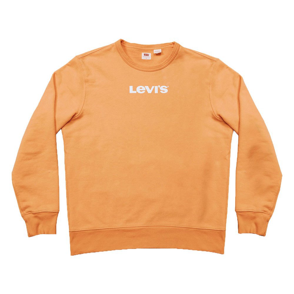 Толстовка Levi´s Unisex Graphic Crew, оранжевый футболка levi s skate graphic box tee unisex серый желтый
