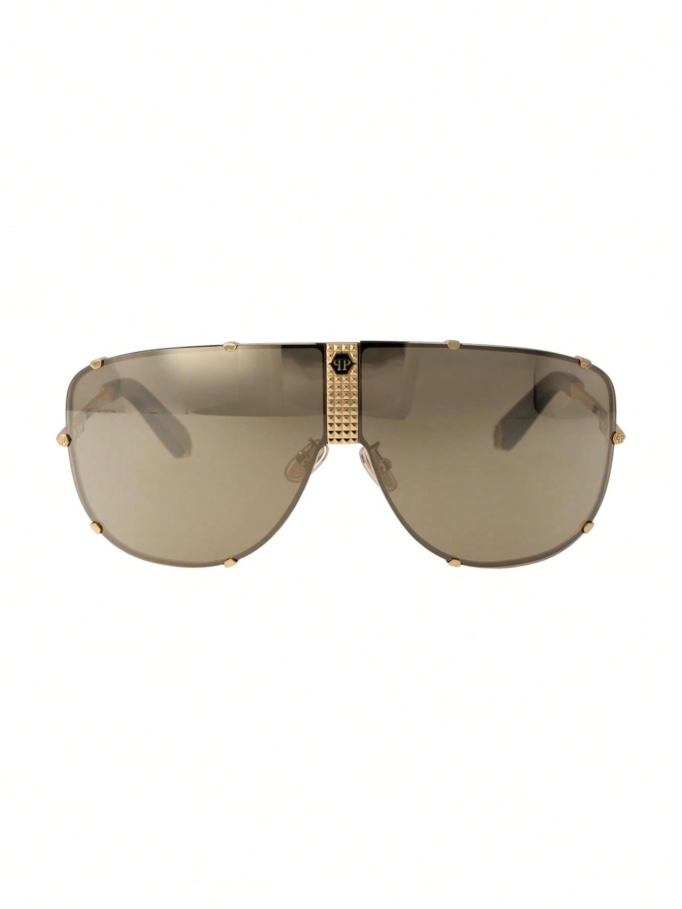 Мужские солнцезащитные очки Philipp Plein DECOR SPP075M400G, многоцветный