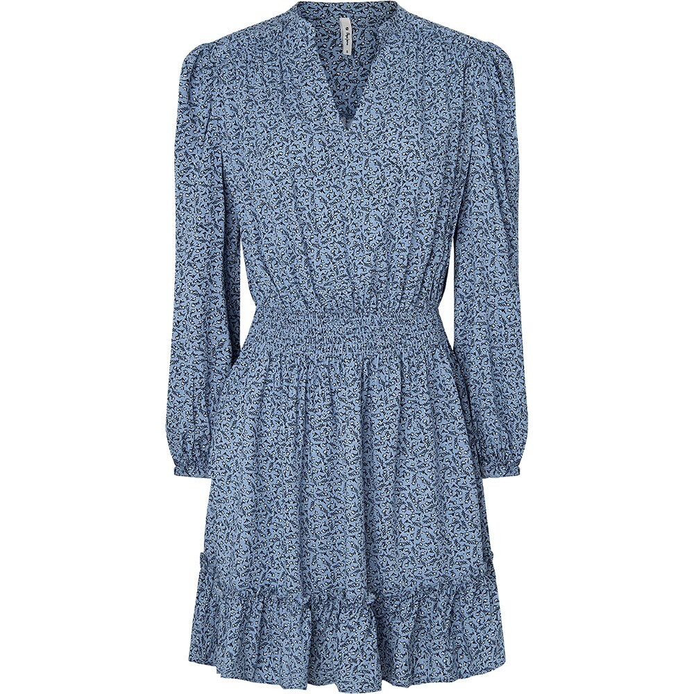 

Платье миди Pepe Jeans Jara Long Sleeve, синий