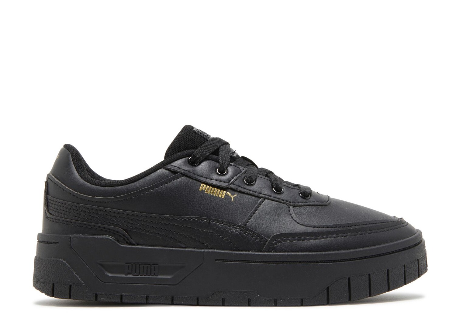 Кроссовки Puma Wmns Cali Dream Leather 'Triple Black', черный кроссовки wmns cali dream leather puma черный