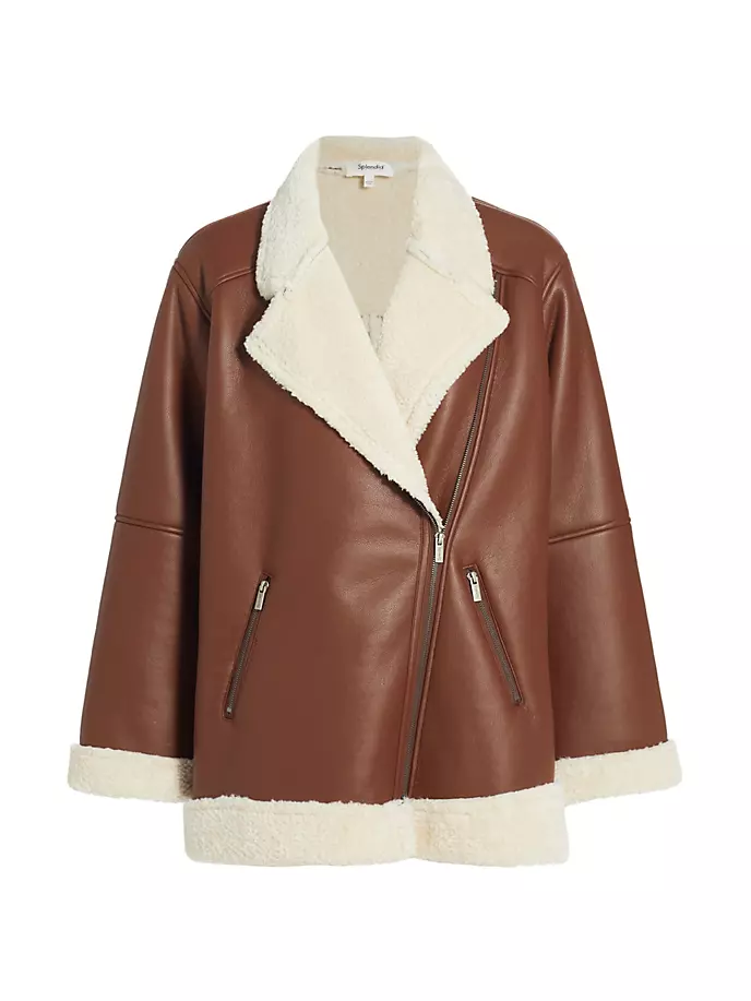 

Куртка-авиатор Earhart Vegan Splendid, цвет cognac