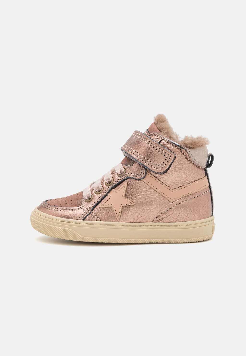 

Высокие кеды Isak Bisgaard, цвет rose gold metallic