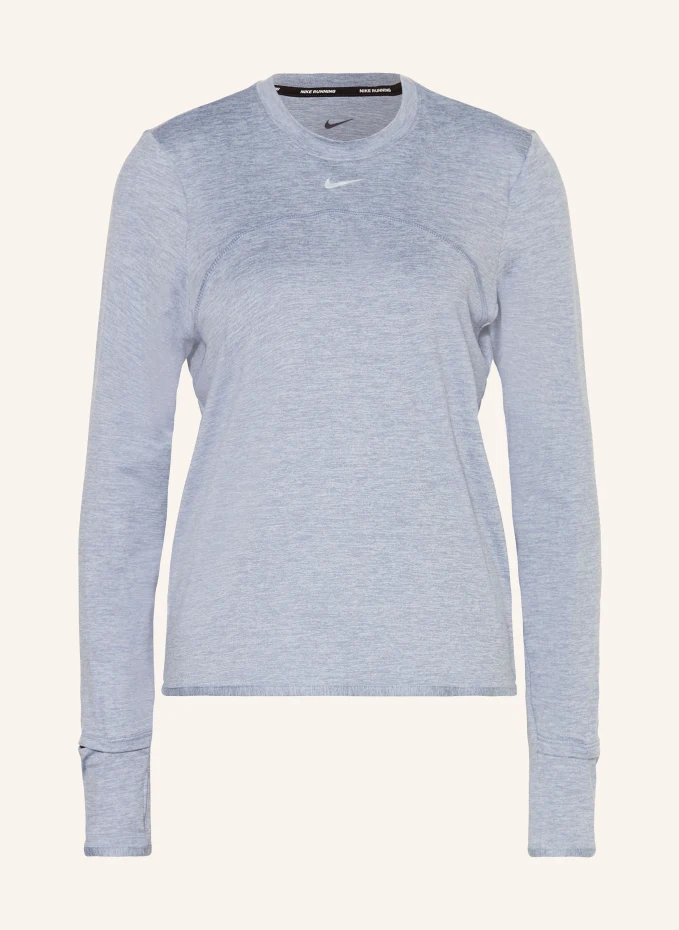 

Беговая рубашка dri-fit swift element Nike, синий