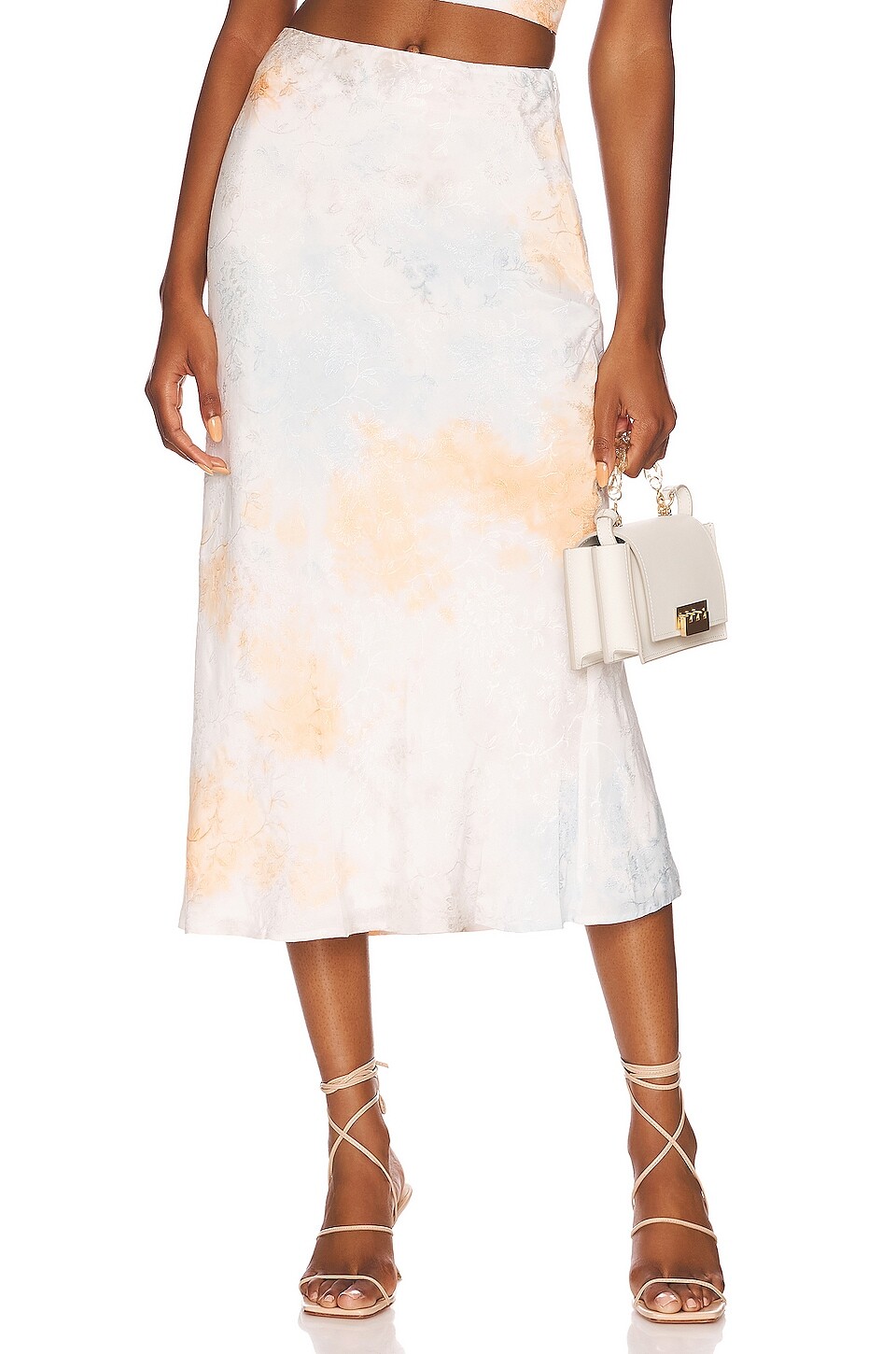 

Юбка House of Harlow 1960 x REVOLVE Magda, цвет Orange Tie Dye Multi
