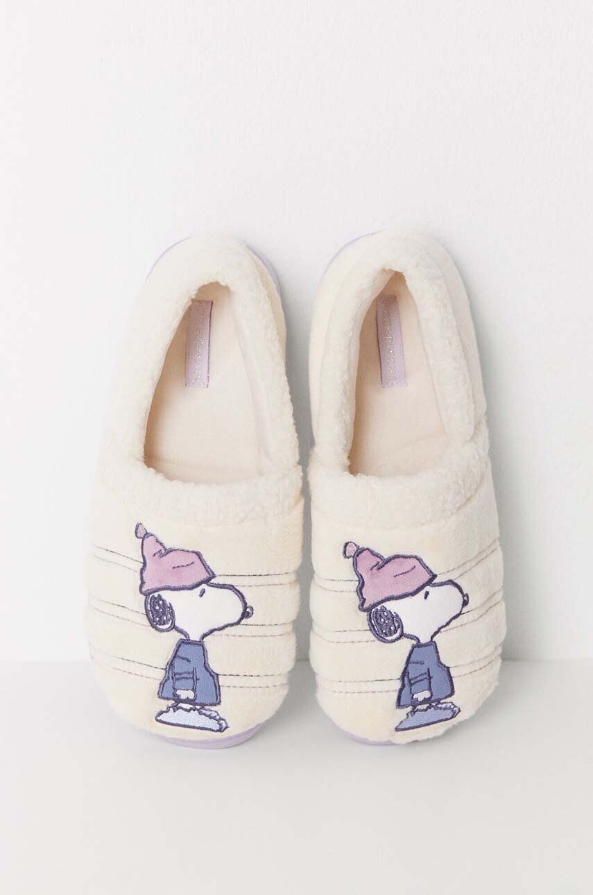 

Женские секретные тапочки Snoopy Women'Secret, бежевый