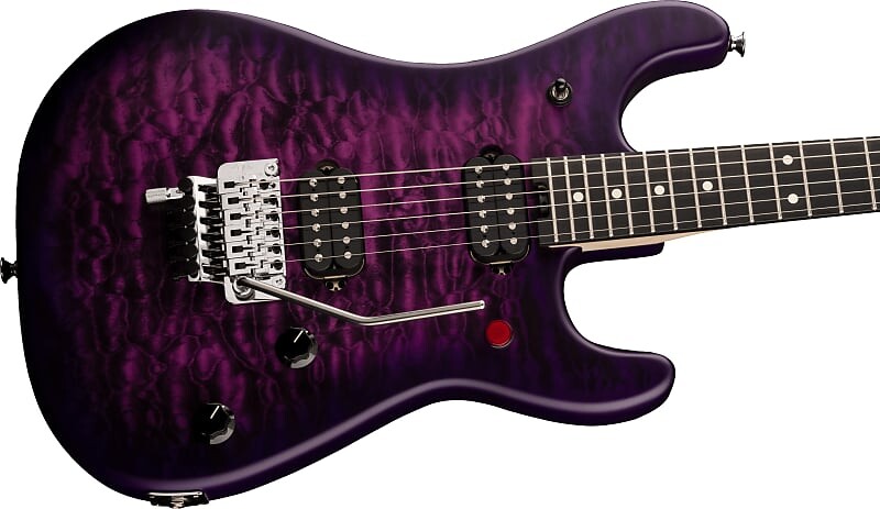 Электрогитара EVH 5150 Series Deluxe QM, Ebony Fingerboard, Purple Daze электрогитара evh limited edition 5150 deluxe ash ebony fingerboard natural