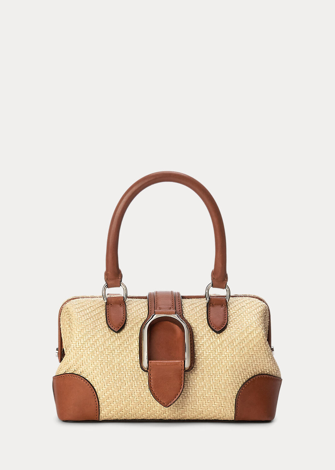 

Маленькая докторская сумка Raffia Welington