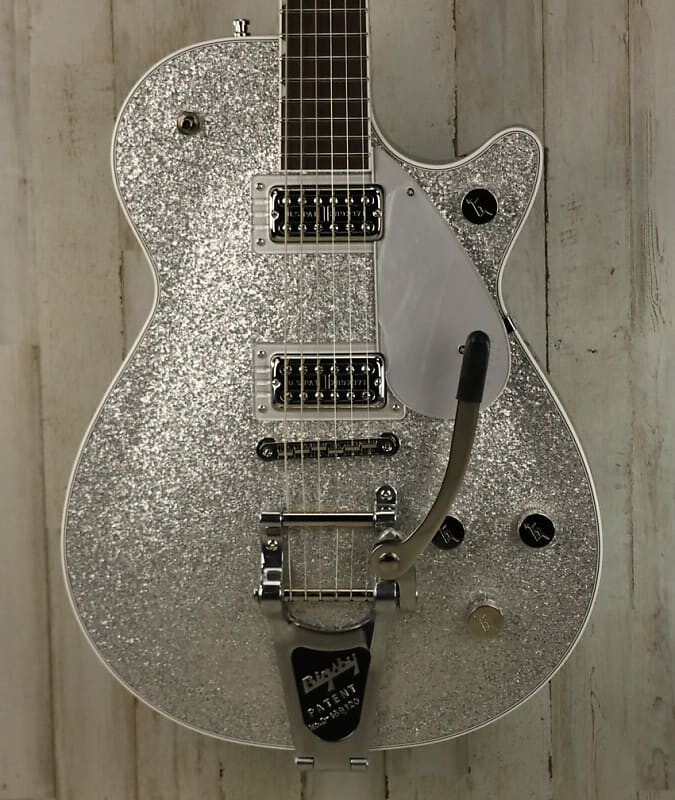 

Электрогитара Gretsch G6129T Players Edition Jet - Silver Sparkle