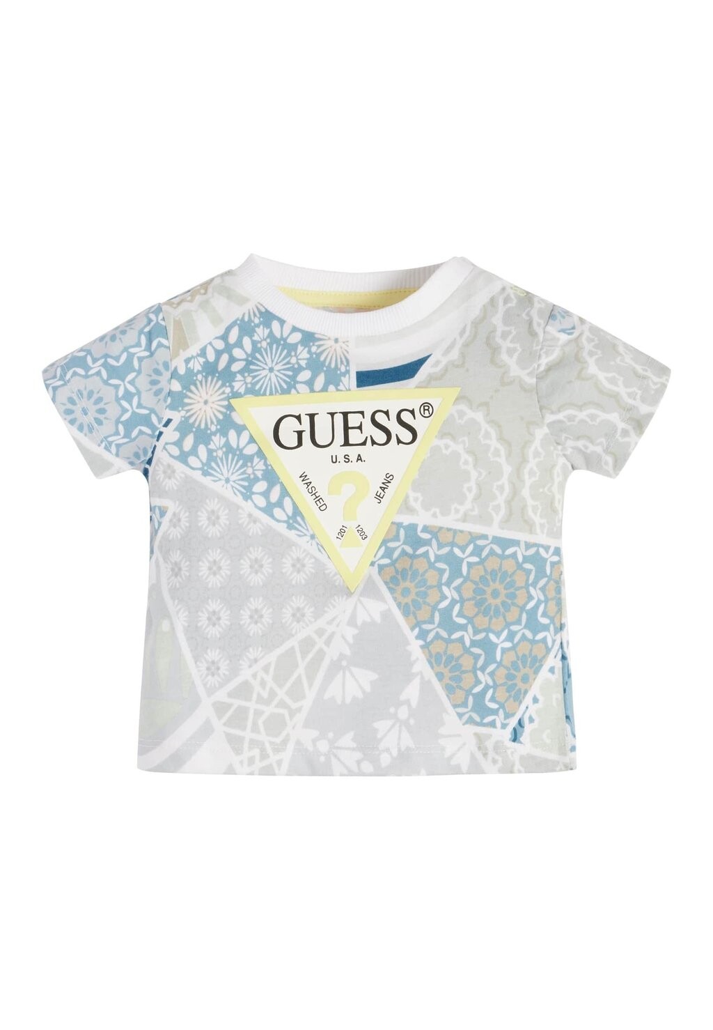 

Футболка с принтом TODDLER Guess, цвет mehrfarbig grau