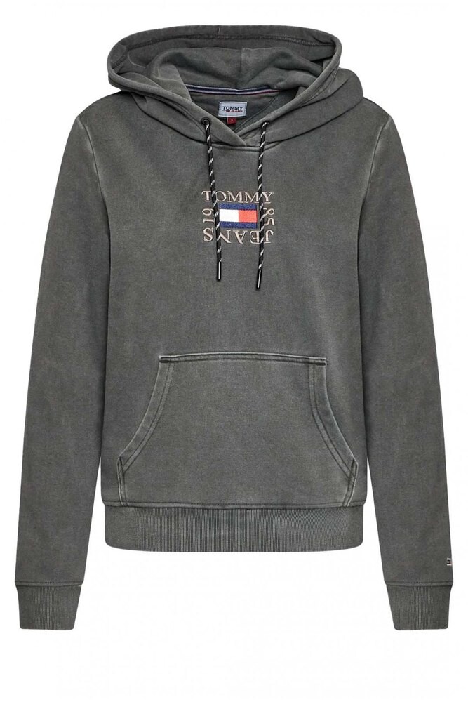 

Худи Tommy Jeans Regular Timeless Box, черный