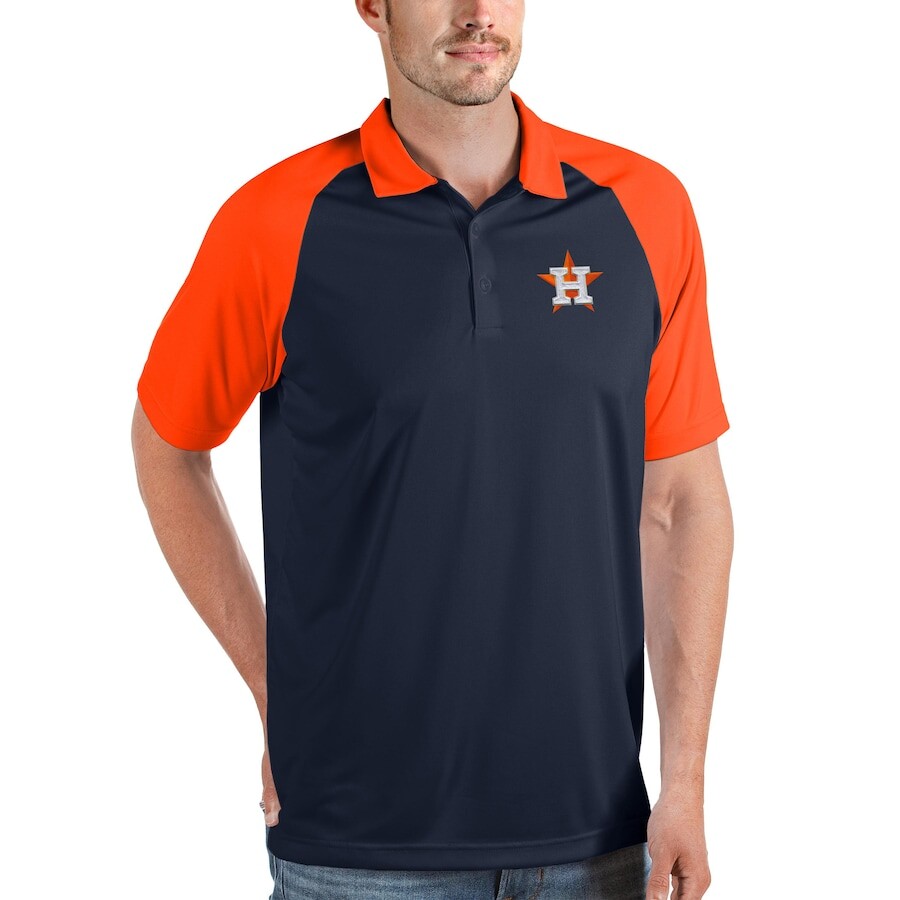

Поло с коротким рукавом Antigua Houston Astros, нави