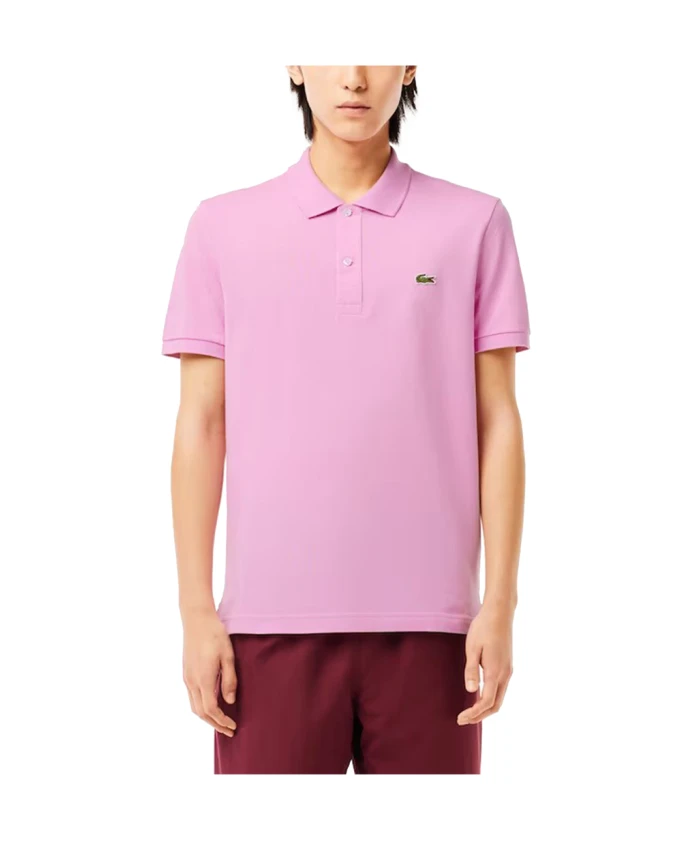 

Рубашка поло классического фасона Lacoste, розовый