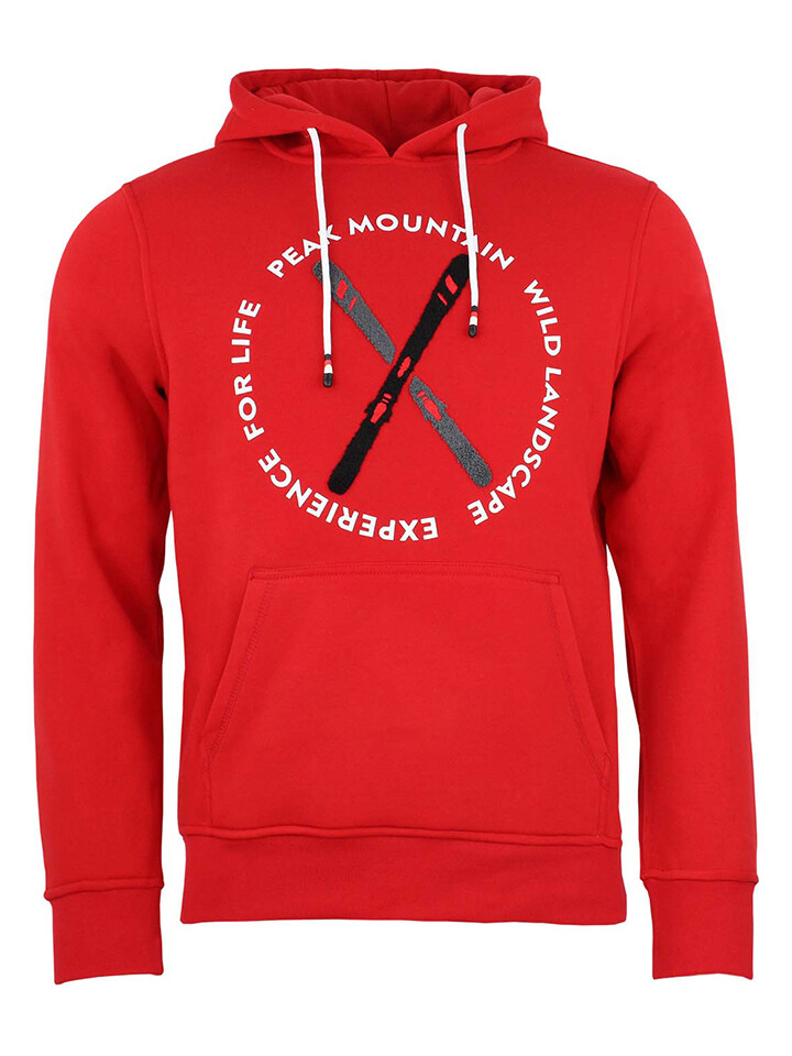 

Толстовка Peak Mountain Hoodie Conor, красный