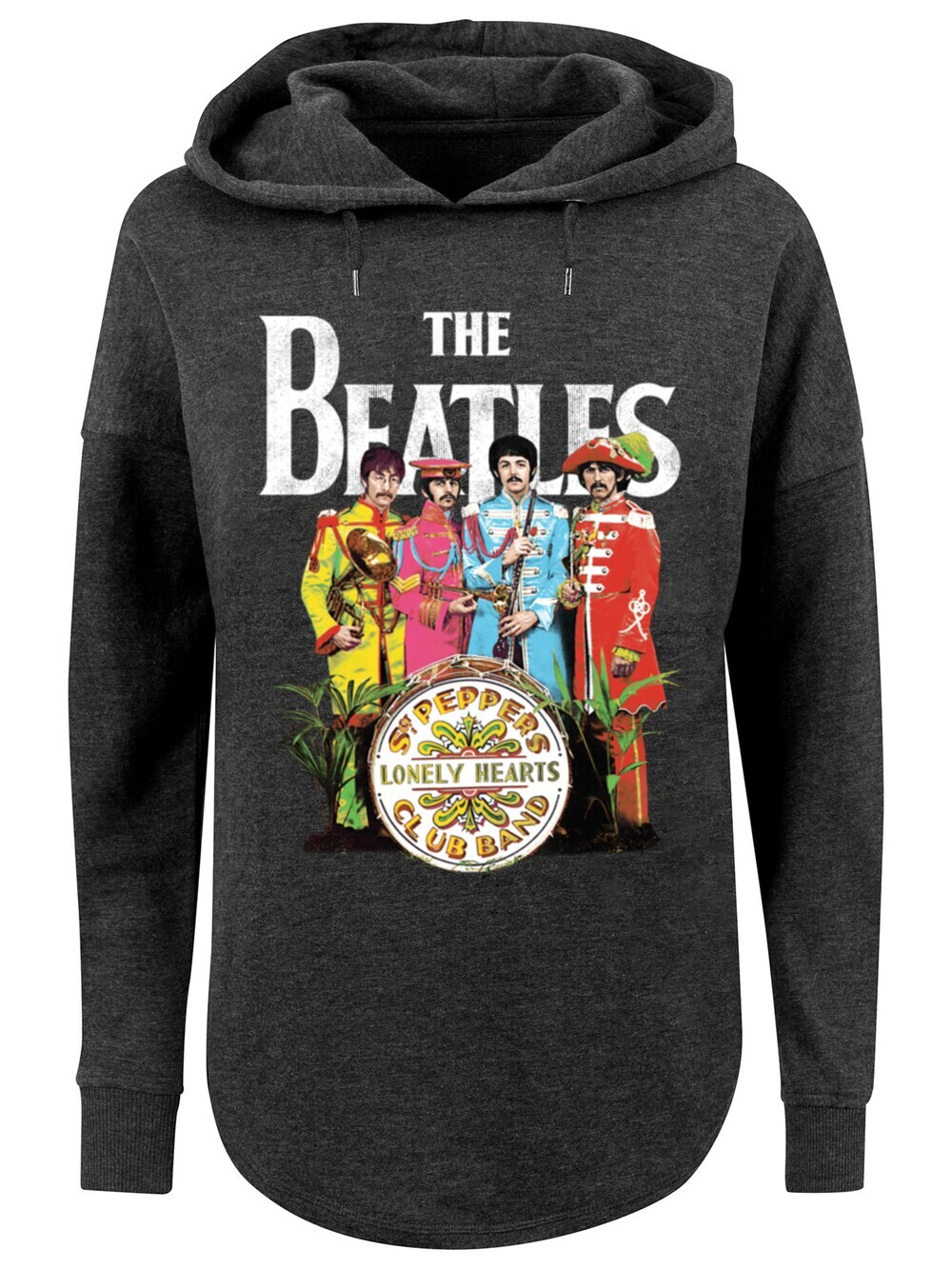 

Толстовка F4Nt4Stic The Beatles Band Sgt Pepper Black, темно-серый