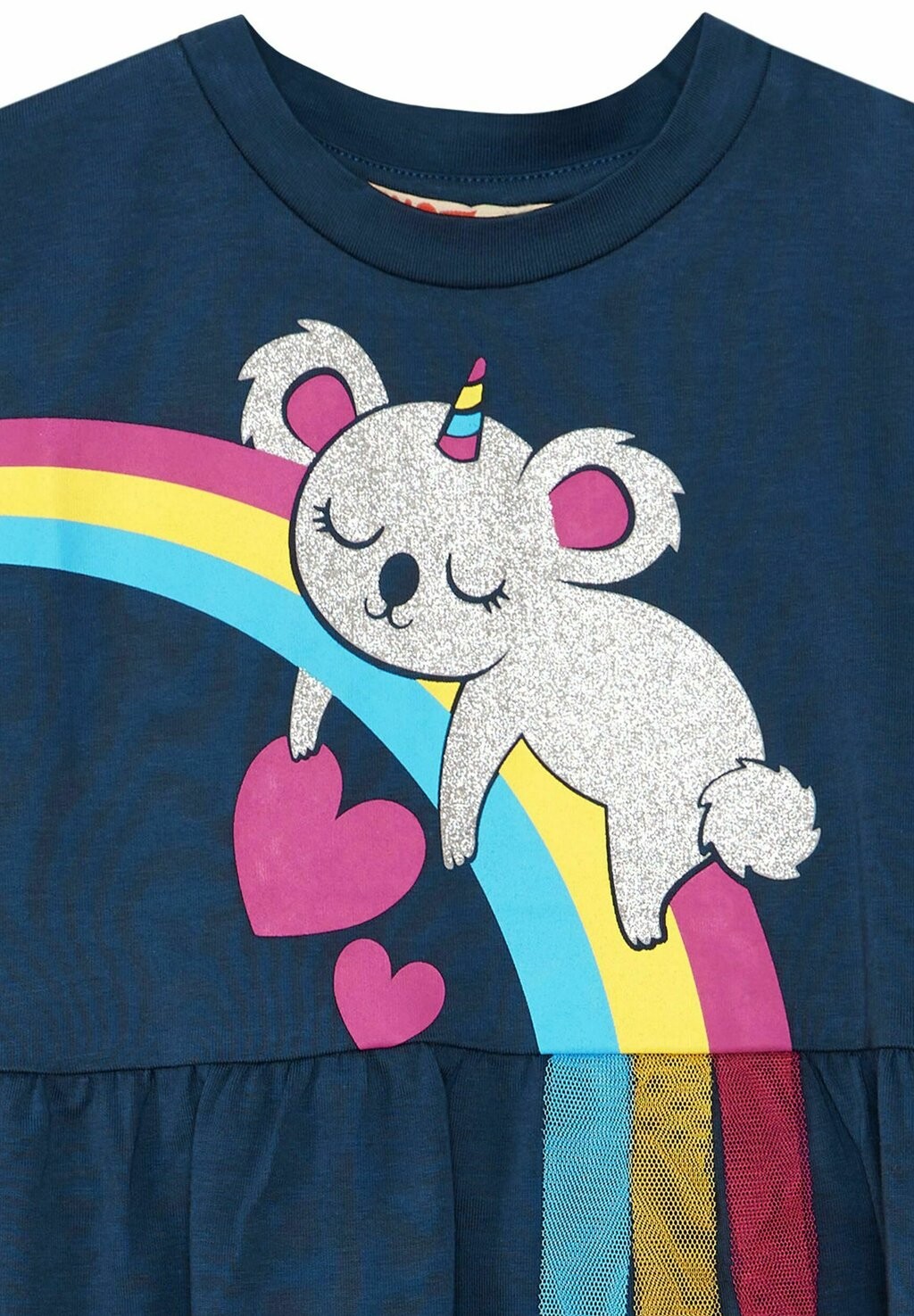 

Легкое платье KOALA RAINBOW Denokids, темно-синий
