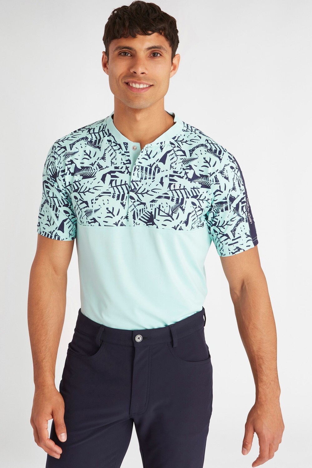 

Рубашка-Поло с воротником Brookhill Blade Calvin Klein Golf, синий