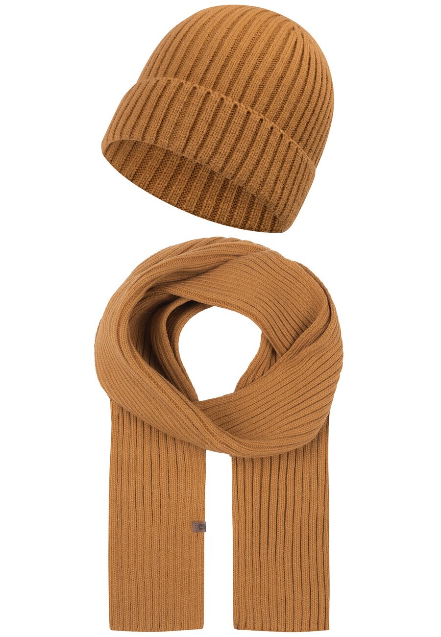 

Шапка INDICODE JEANS Beanie Geyser, цвет Caramel