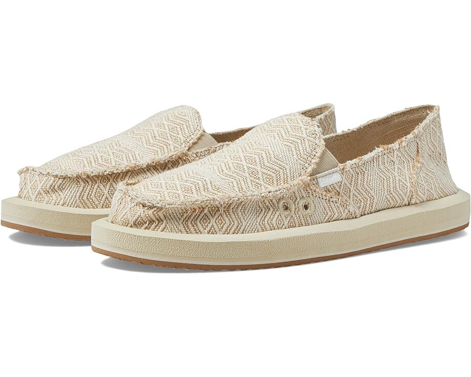 

Лоферы Sanuk Donna ST Diamond Hemp, естественный