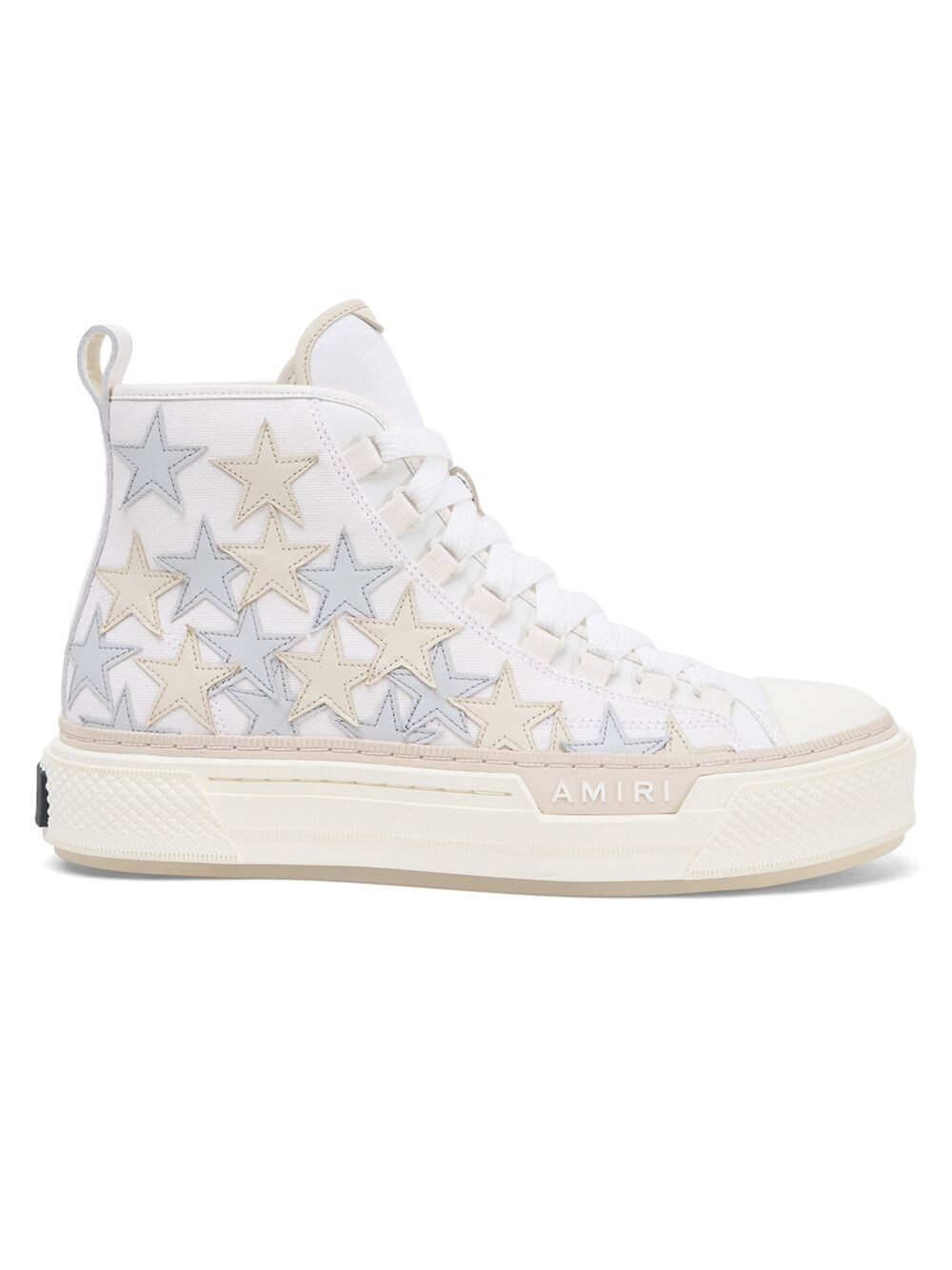 

Высокие кроссовки на платформе Stars Court Amiri, белый