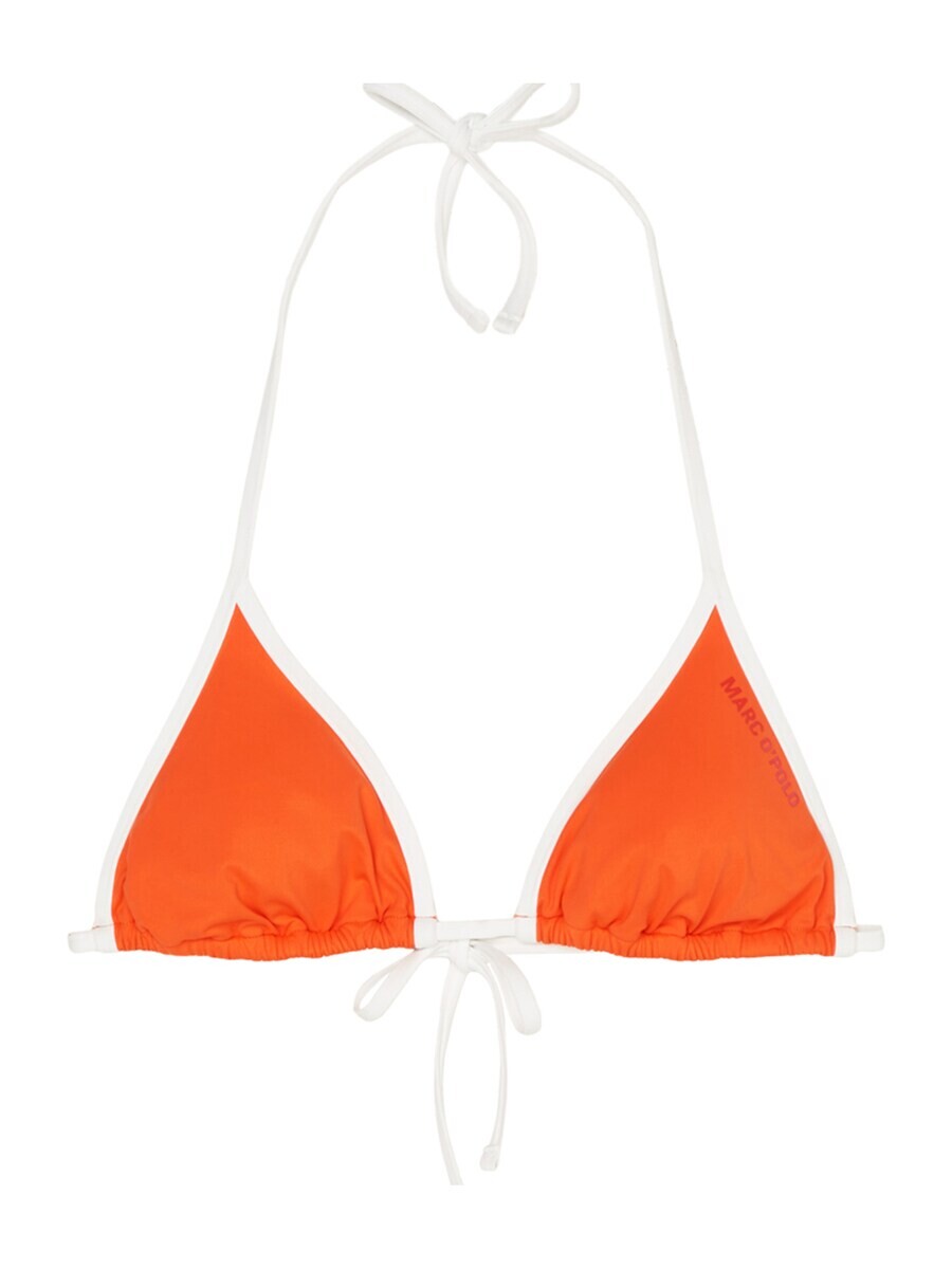 

Топ бикини Marc OPolo Triangle Bikini Top High Shine, оранжевый