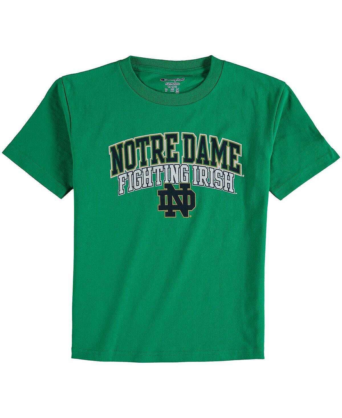 

Зеленая футболка Big Boys Kelly Notre Dame Fighting Irish Jersey Champion