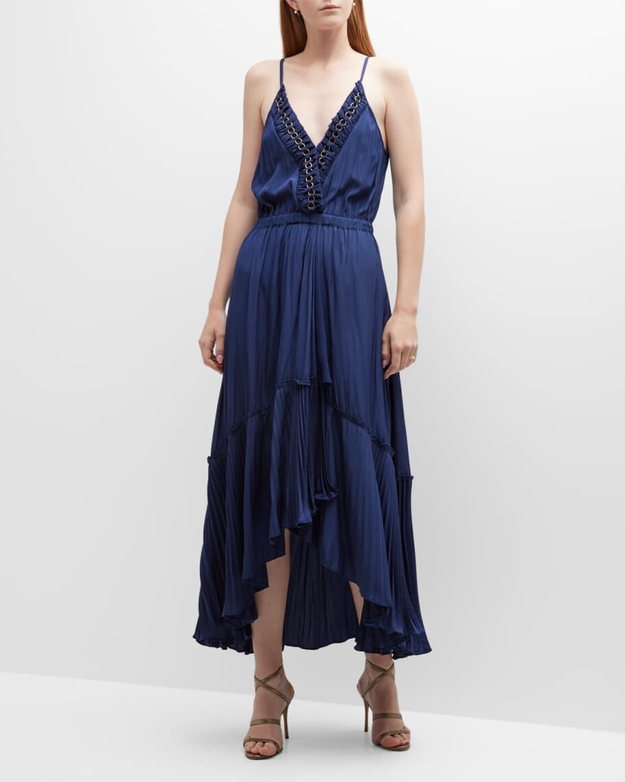 

Платье Tori Chainlink High-Low Ramy Brook