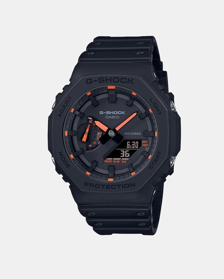 

G-Shock 2100 Series GA-2100-1A4ER Мужские часы из черной смолы Casio, черный