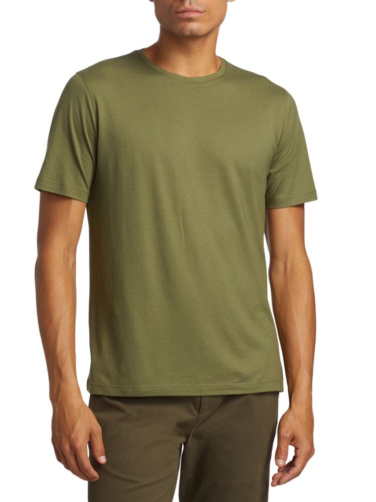 

Коллекция Однотонная футболка Saks Fifth Avenue, цвет Burnt Olive